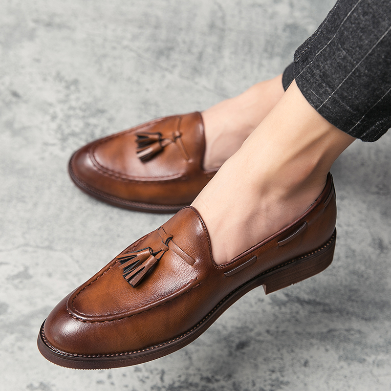 Men Formal Wear Shoes - Sepatu Kulit Kasual Berkualitas Tinggi Model