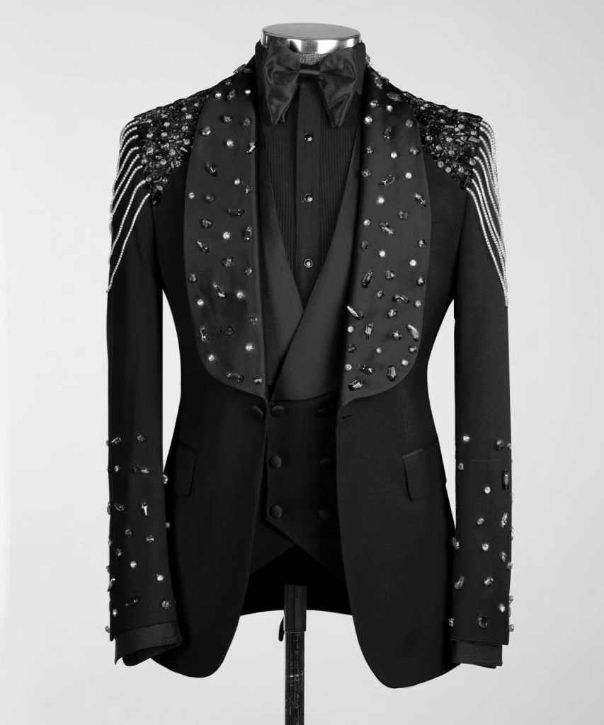 Men Formal Wear Modern - Setelan Pernikahan Mewah untuk Pria 3
