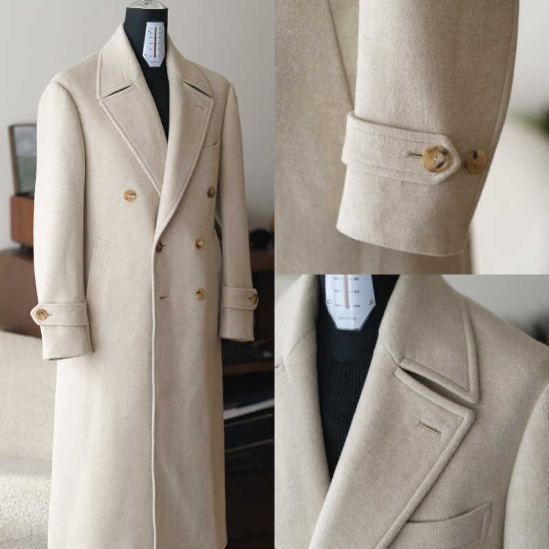 Men'S Formal Wear No Suit - Jas Pria Mantel Musim Dingin Hangat