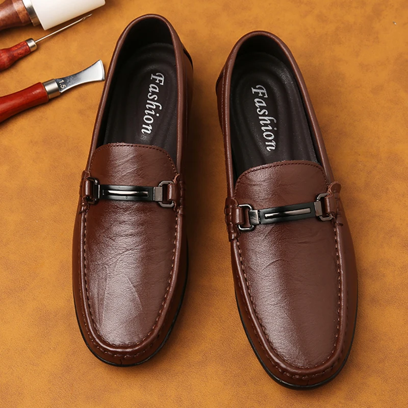 Men Formal Wear Shoes - Sepatu pantofel kulit asli pria, sneaker