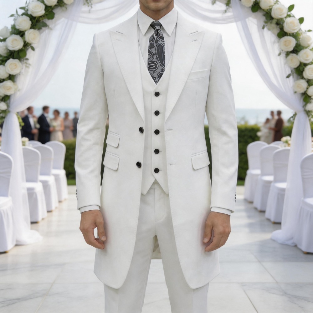 Men Formal Wear Jacket - Setelan Pria Formal 3 Potong Slim