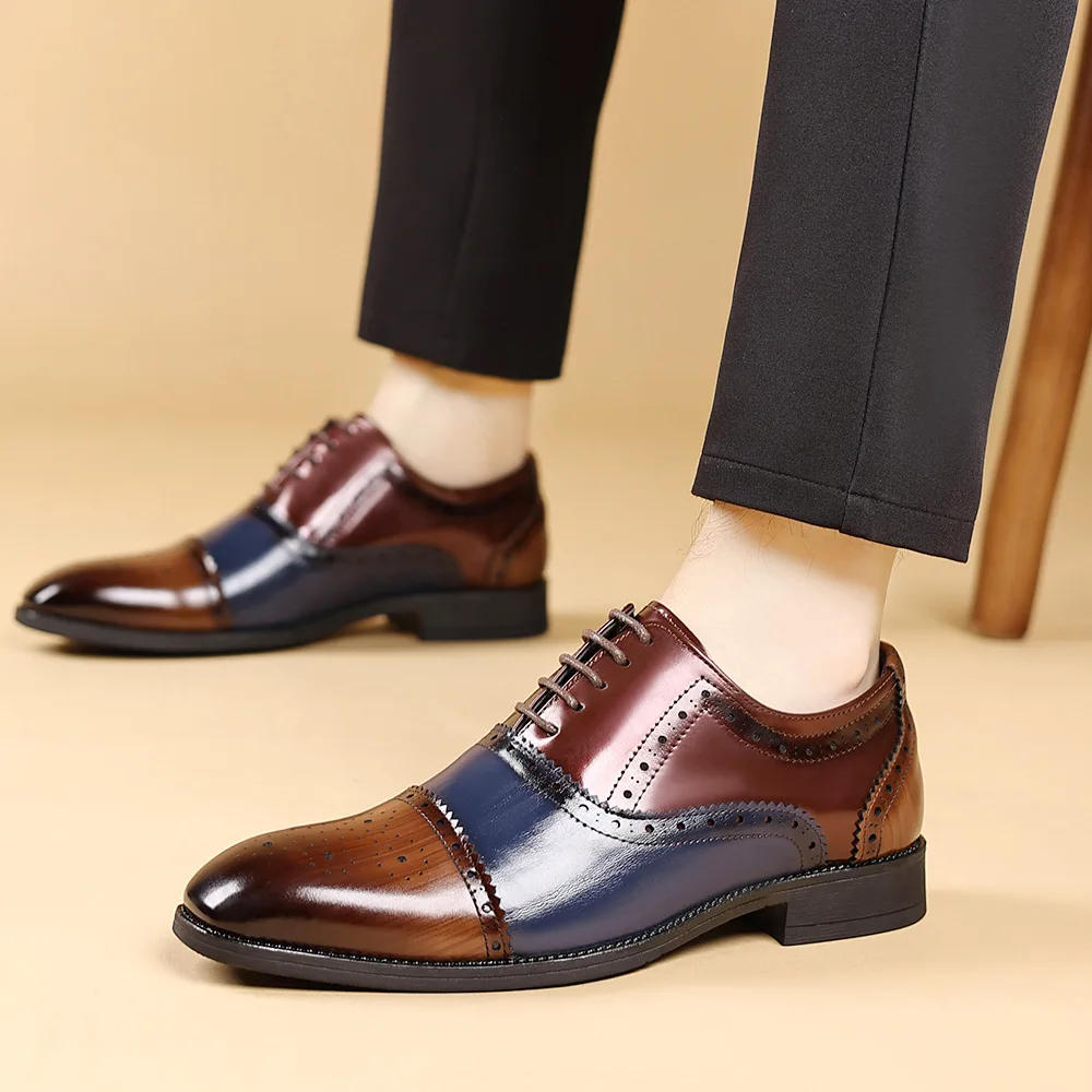 Men Formal Wear Shoes - Sepatu pantofel bertali untuk pria, sepatu
