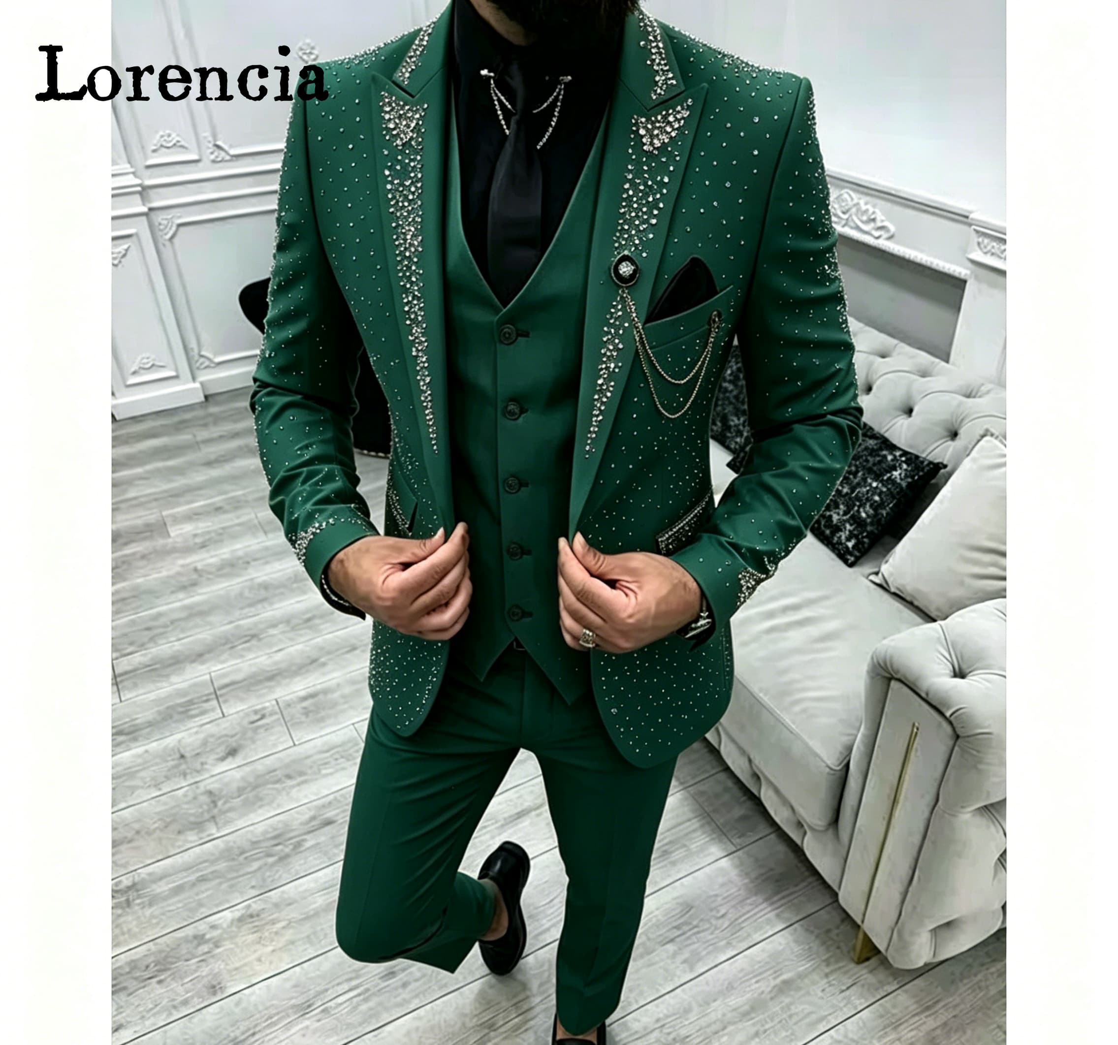 Men'S Formal Evening Wear - Setelan Jas Pria Formal 3 Potong