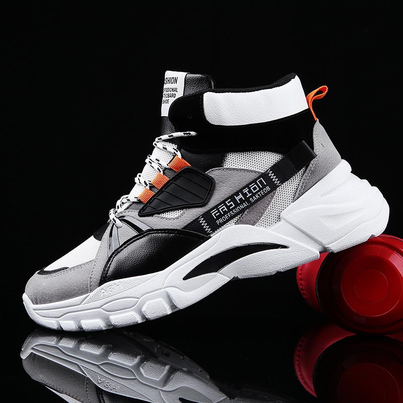 Traditional Japanese Men'S Formal Wear - Hightop Musim Panas Pria Sepatu Olahraga