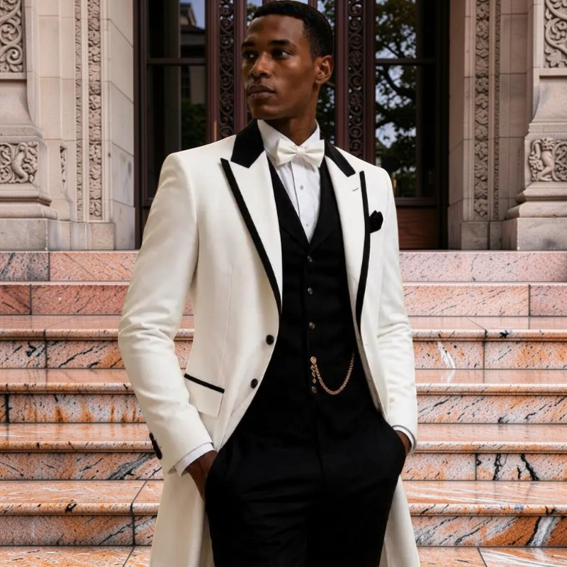 Men Formal Wear Jacket - 3 Pcs Setelan Jas Pria untuk