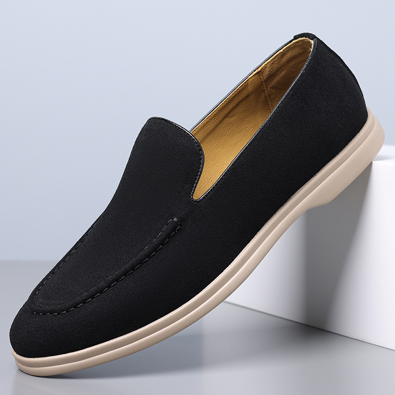 Men Formal Wear Shoes - Sepatu Mokasin Klasik Sepatu Kulit Suede