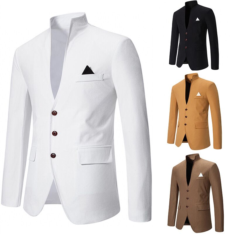 Men Formal Wear Office - Jas Tuxedo Pria Kasual untuk Pernikahan,