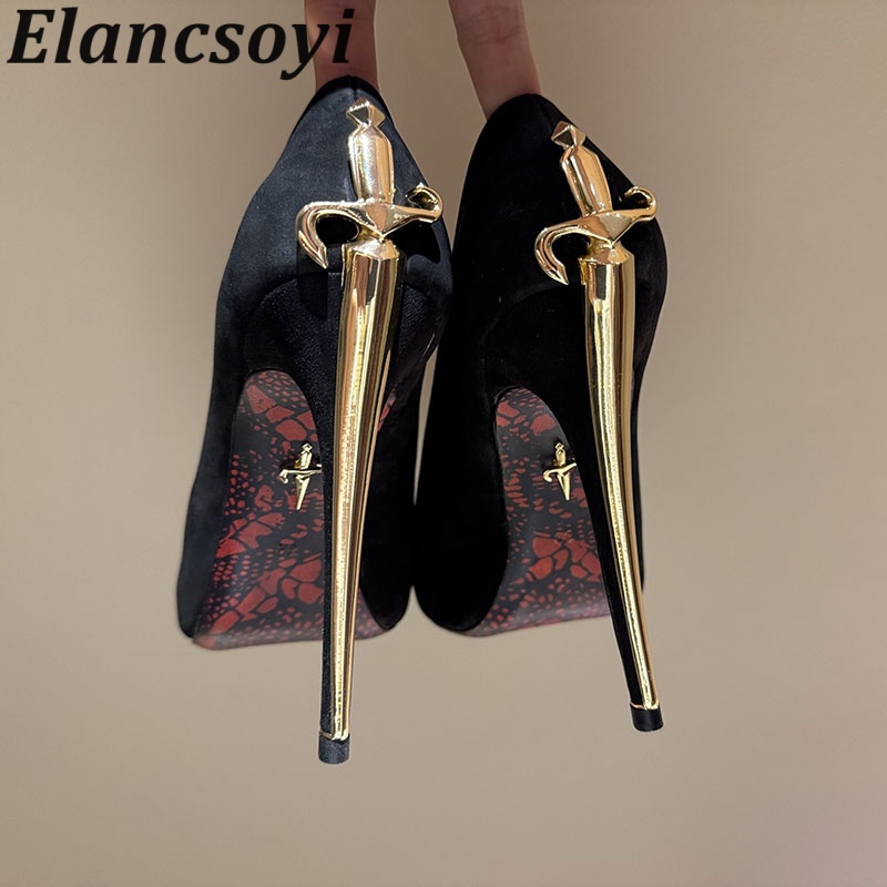 Men Formal Wear Shoes - Diskon Besar Seksi Sepatu Hak Tinggi