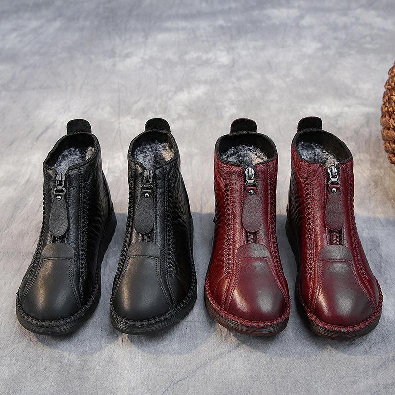 Traditional Japanese Men'S Formal Wear - Sneakers Kulit Pu Potongan Tinggi Wanita
