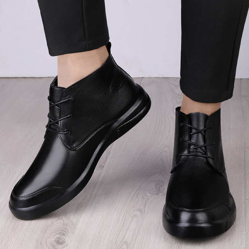 Men Formal Wear Shoes - Sepatu Boots Pria Kulit Asli Berkualitas