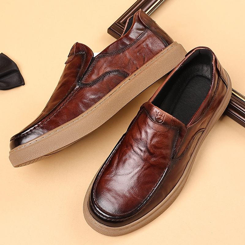 Men Formal Wear 2025 - Sepatu Pria Kulit Asli Baru 2025