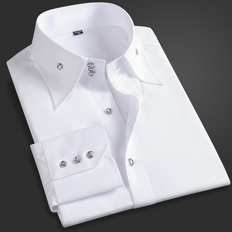 Men'S Style Formal Wear - Kemeja Eksekutif Pria Musim Semi Musim