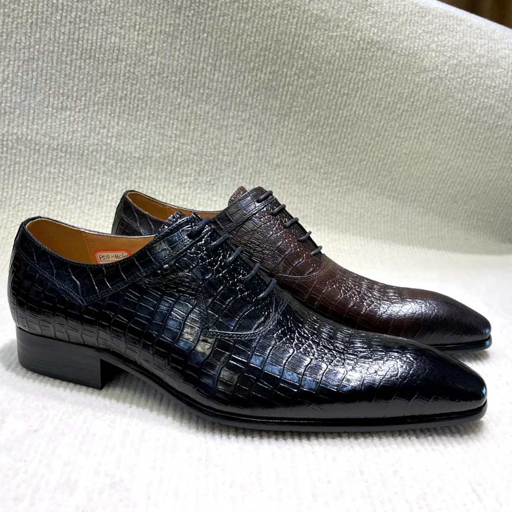 Sepatu Oxford Ujung Lancip Pri - Men Formal Wear Office ulasan dan harga