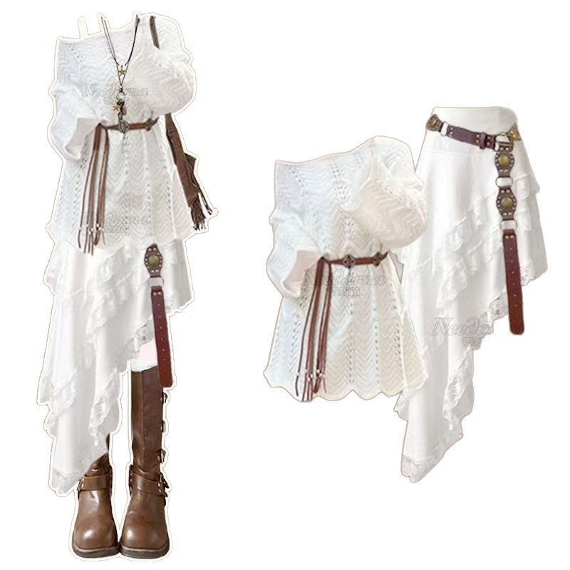 Set Dua Potong Wanita Elegan:  - Men'S Formal Beach Wear ulasan dan harga