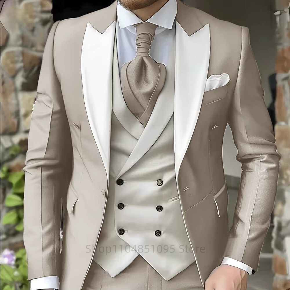 Setelan Pria Jaket Kerah Runci - Men Formal Wear Jacket ulasan dan harga