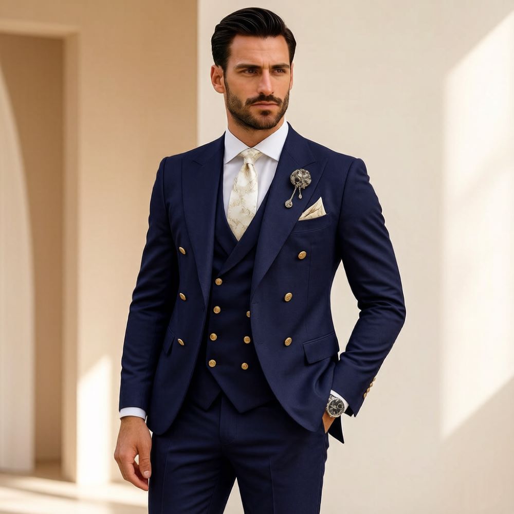 Jas Pengantin Pria Warna Ivory - Men Formal Wear Modern ulasan dan harga