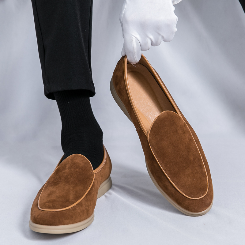 Sepatu Loafer Merek Mewah Pria - Men Formal Wear Shoes ulasan dan harga