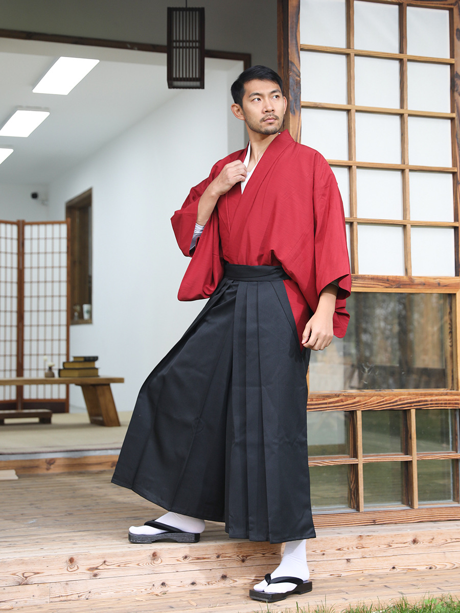 Set Kimono Tradisional Jepang  - Traditional Japanese Men'S Formal Wear ulasan dan harga