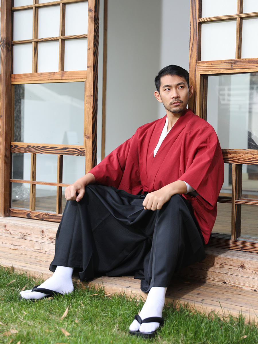 Set Kimono Tradisional Jepang  - Traditional Japanese Men'S Formal Wear ulasan dan harga