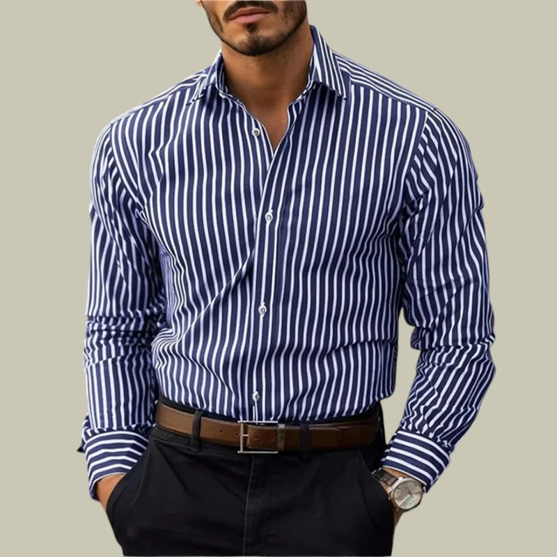 Kemeja formal pria slim-fit be - Y2K Formal Wear Men ulasan dan harga