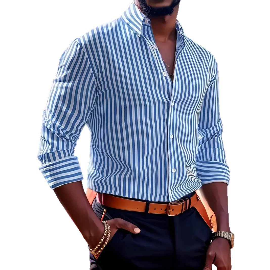 Kemeja formal pria slim-fit be - Y2K Formal Wear Men ulasan dan harga