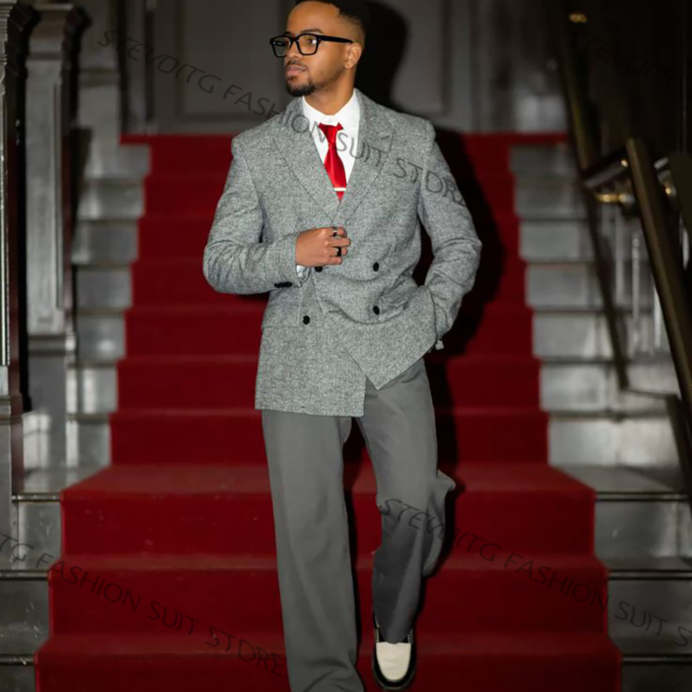 Setelan Jas Pria Kasual Bertek - Men'S Formal Evening Wear ulasan dan harga