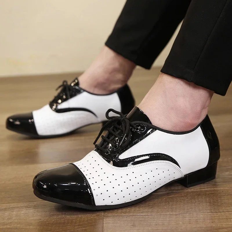 Sepatu dansa pria, sepatu dans - Men Formal Wear Shoes ulasan dan harga