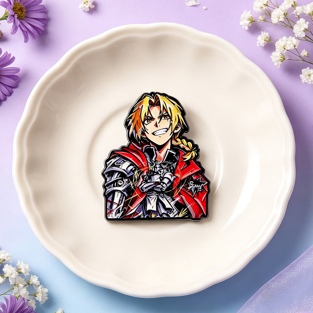 Bros Pria Keren Pin Enamel Ani - Tuxedo Lapel Pin ulasan dan harga
