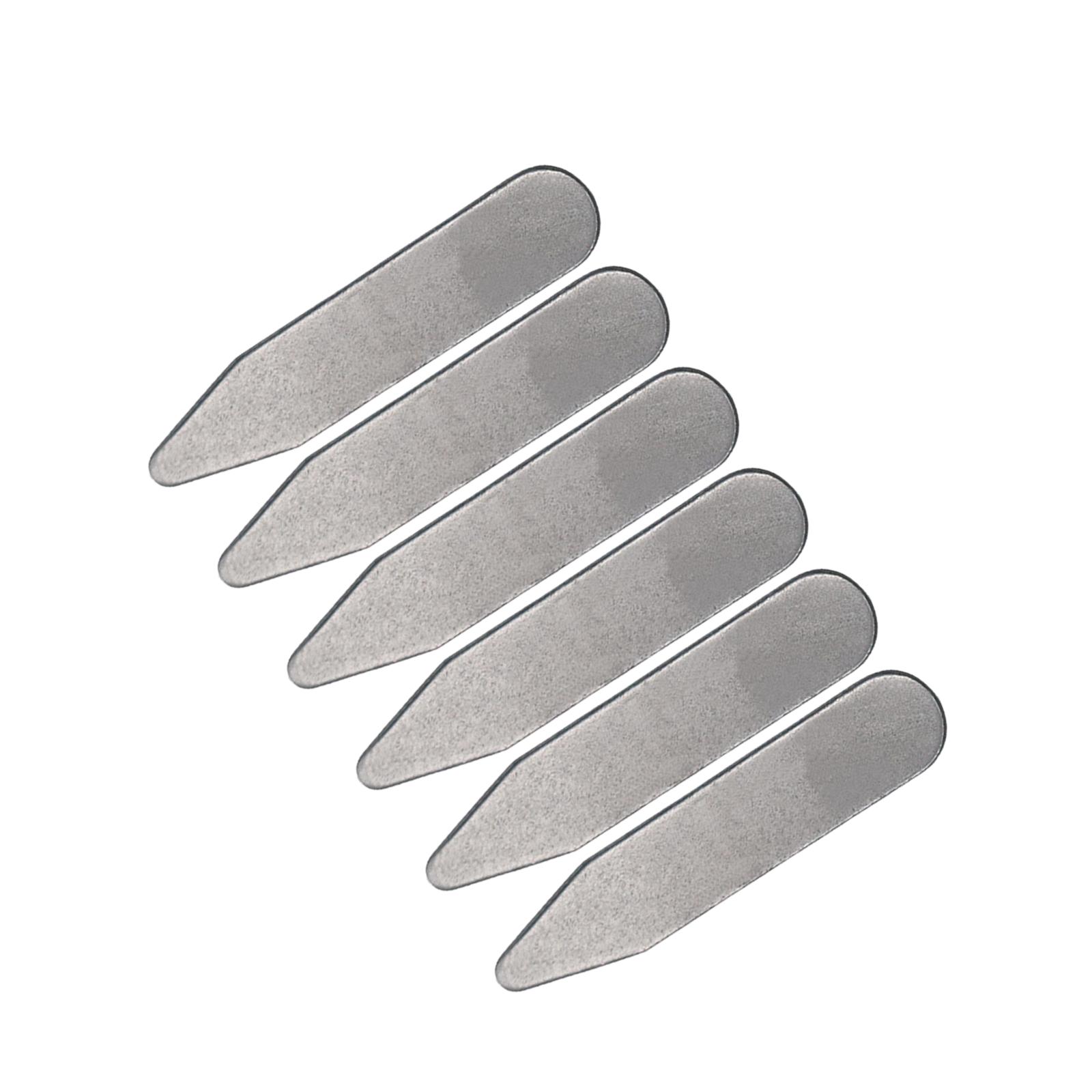 6Pcs Penyangga Kerah Baju, Sis - Collar Stay Metal ulasan dan harga