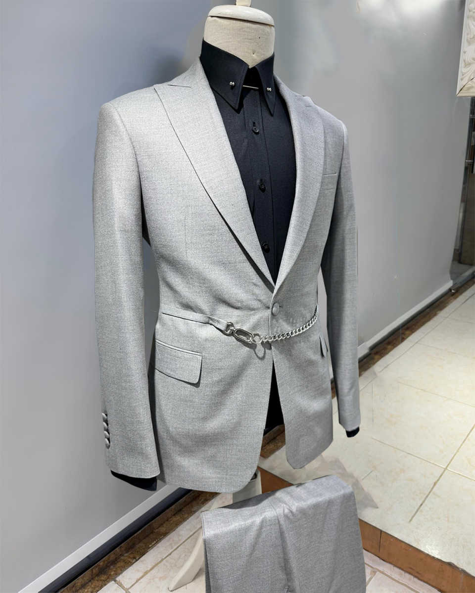 Setelan Pria Kasual 3 Potong J - Men'S Formal Wear No Suit ulasan dan harga