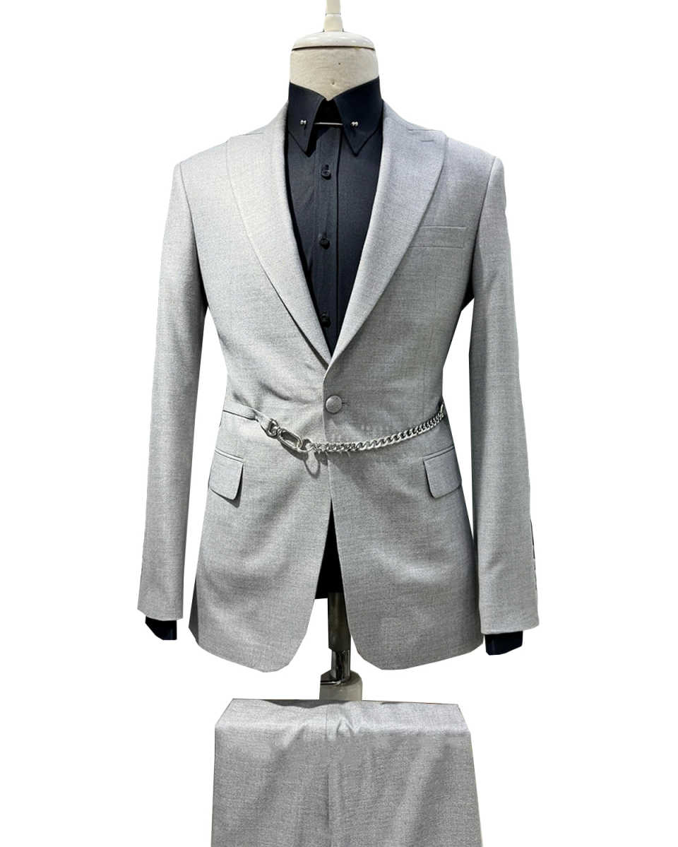 Setelan Pria Kasual 3 Potong J - Men'S Formal Wear No Suit ulasan dan harga