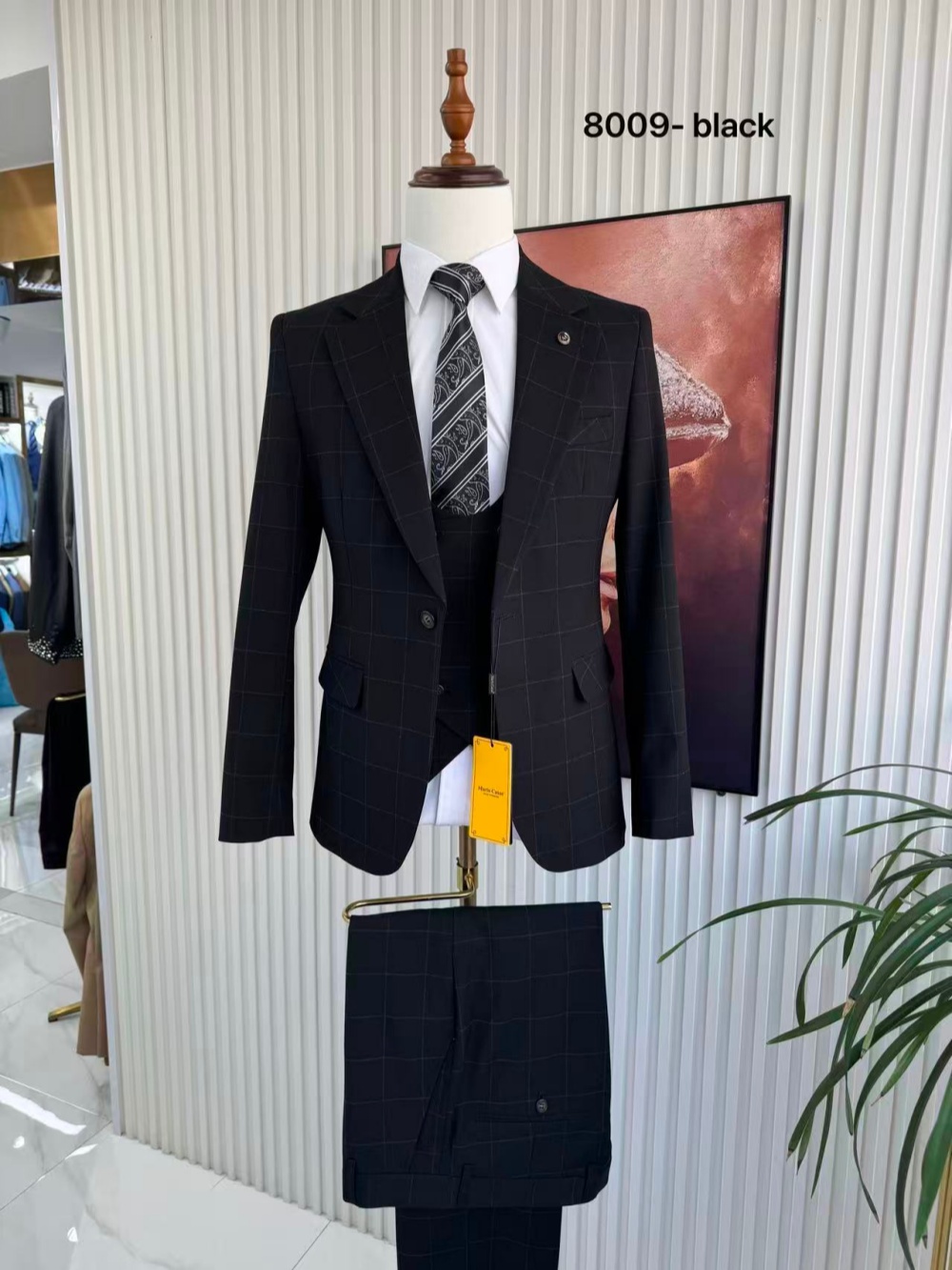 Setelan Jas Pria 3 Potong Moti - Men Formal Wear Office ulasan dan harga