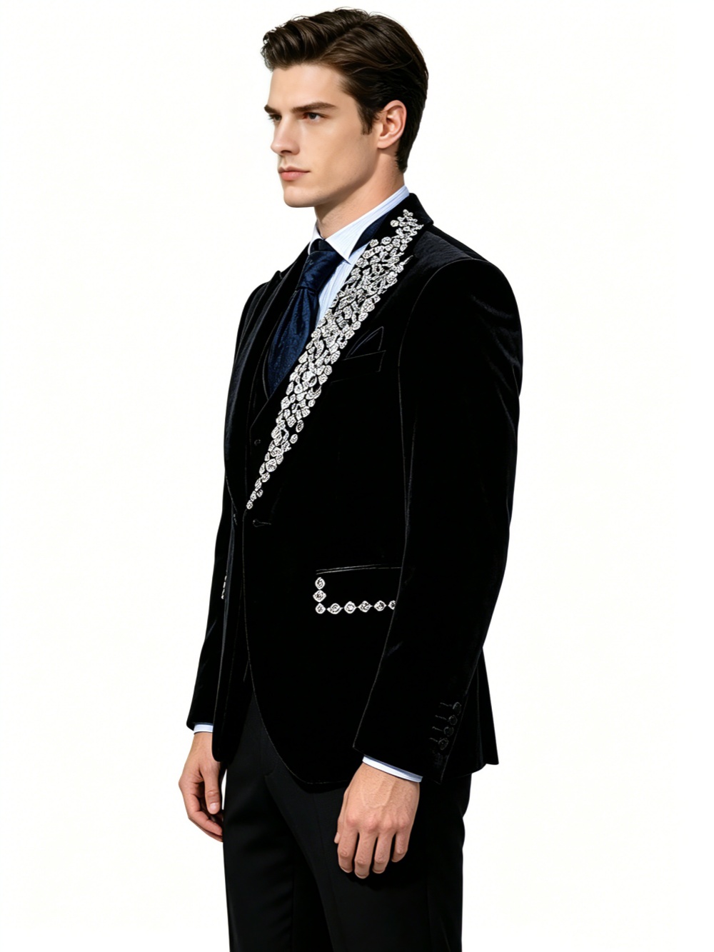Jas Tuxedo Pernikahan Formal B - Men'S Formal Evening Wear ulasan dan harga