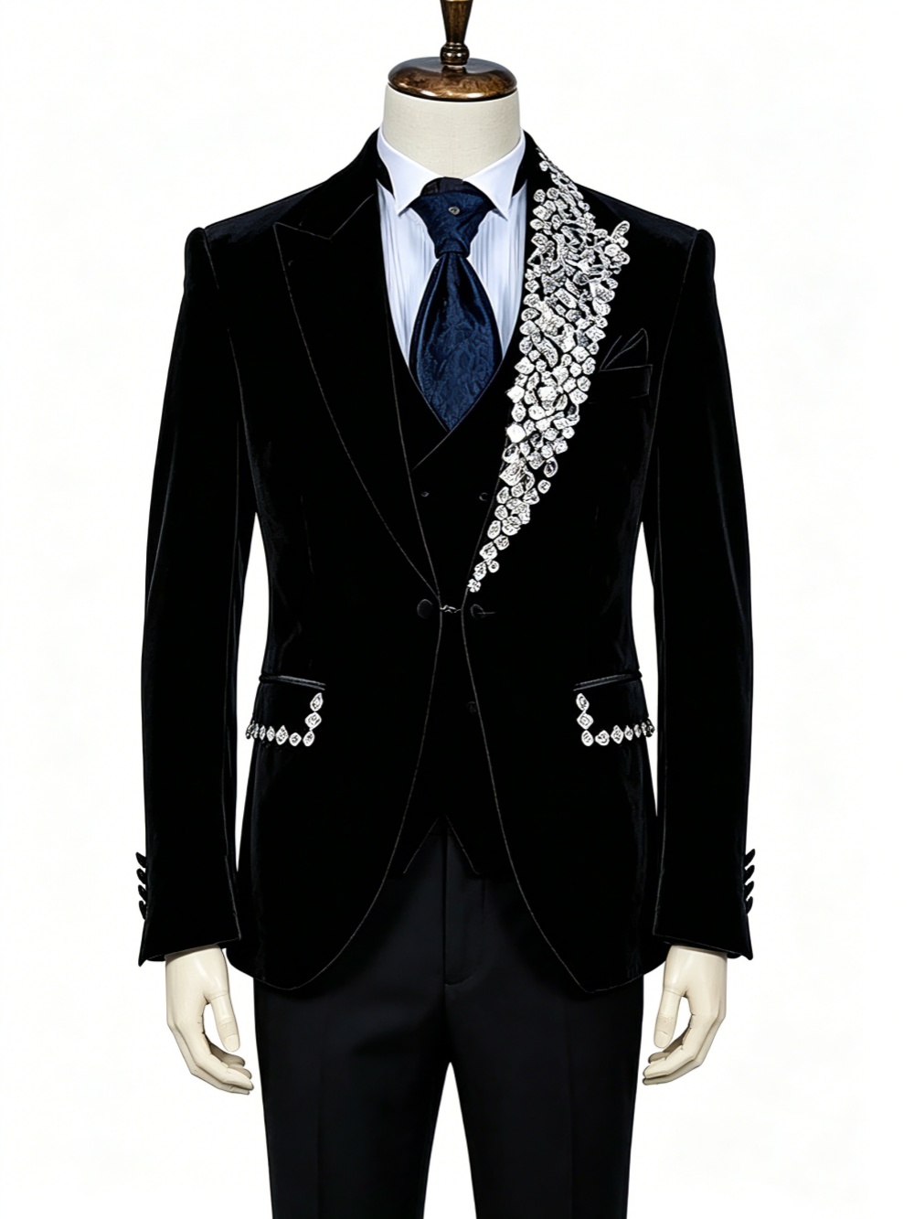 Jas Tuxedo Pernikahan Formal B - Men'S Formal Evening Wear ulasan dan harga