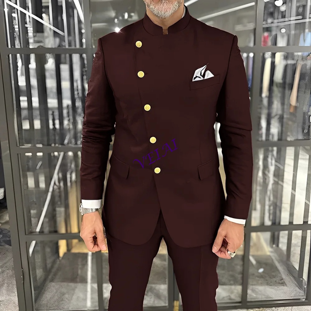 Set Jas Pengantin Pria Slim Fi - Men Formal Wear Jacket ulasan dan harga
