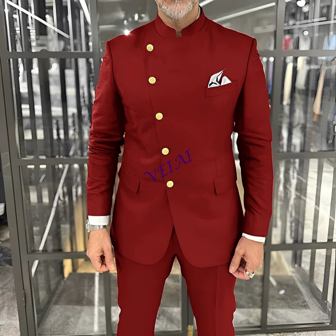 Set Jas Pengantin Pria Slim Fi - Men Formal Wear Jacket ulasan dan harga