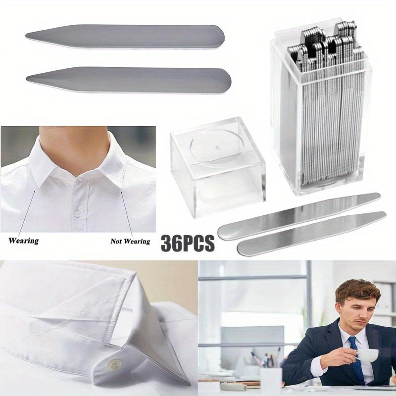 36pcs Penyangga Kerah Kemeja S - Collar Stay Metal ulasan dan harga