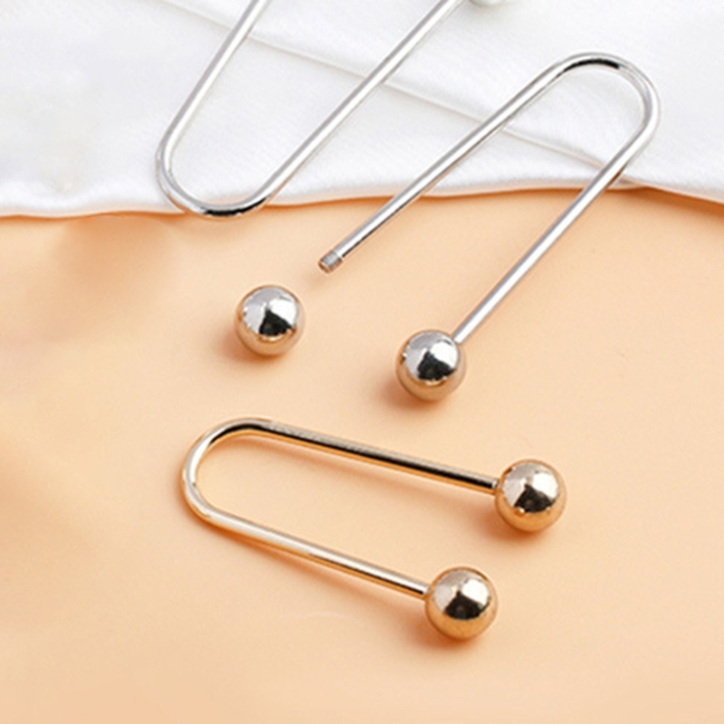 2 Buah Gesper Spiral Kepala Ga - Collar Stay Metal ulasan dan harga
