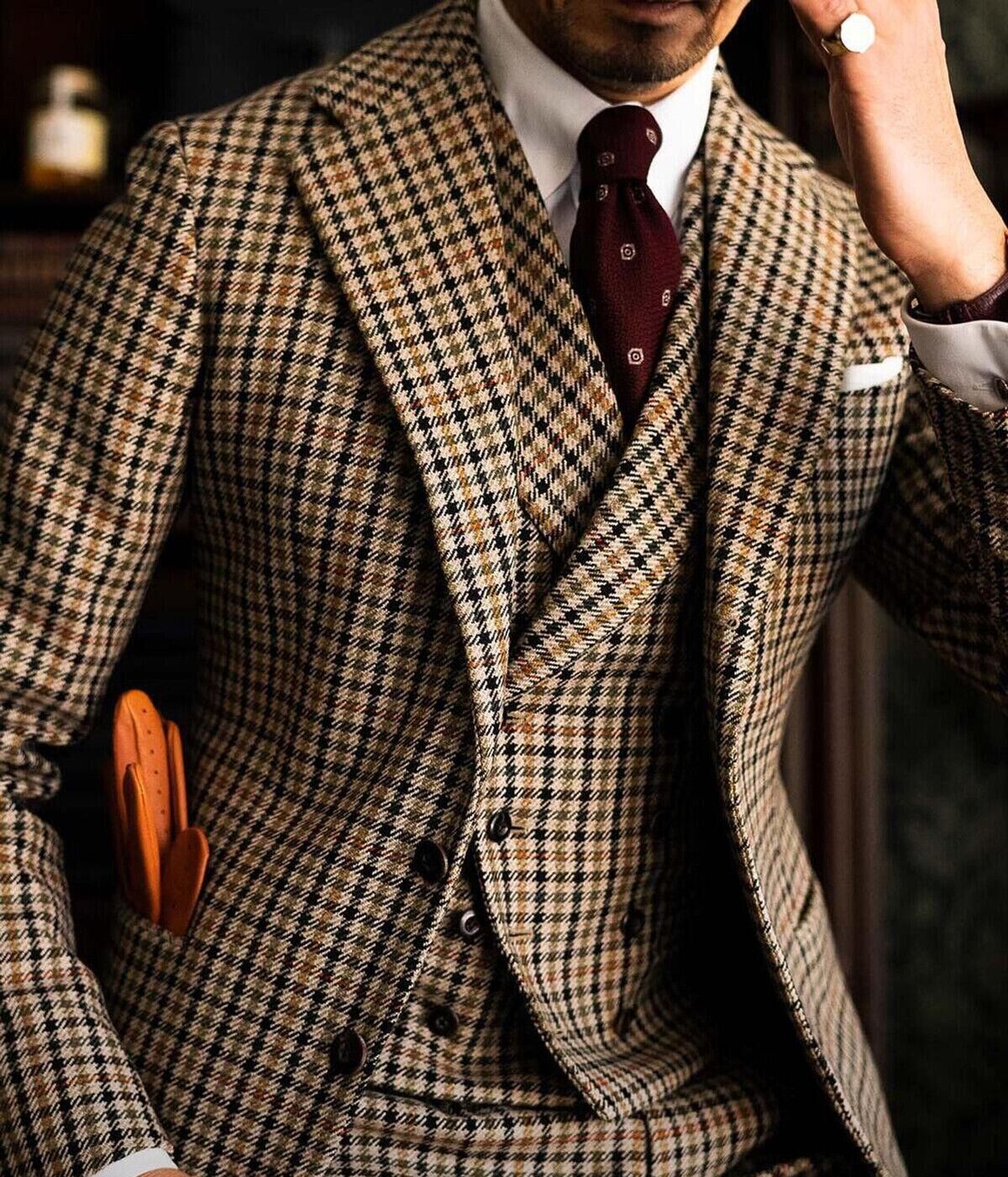 Jas Pria Klasik Kotak-kotak un - Men'S Formal Wear No Suit ulasan dan harga