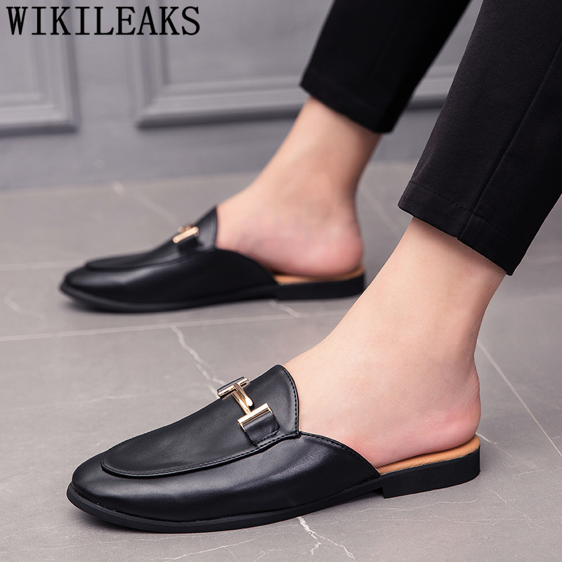 Sepatu Setengah Hitam untuk Pr - Men Formal Wear Shoes ulasan dan harga