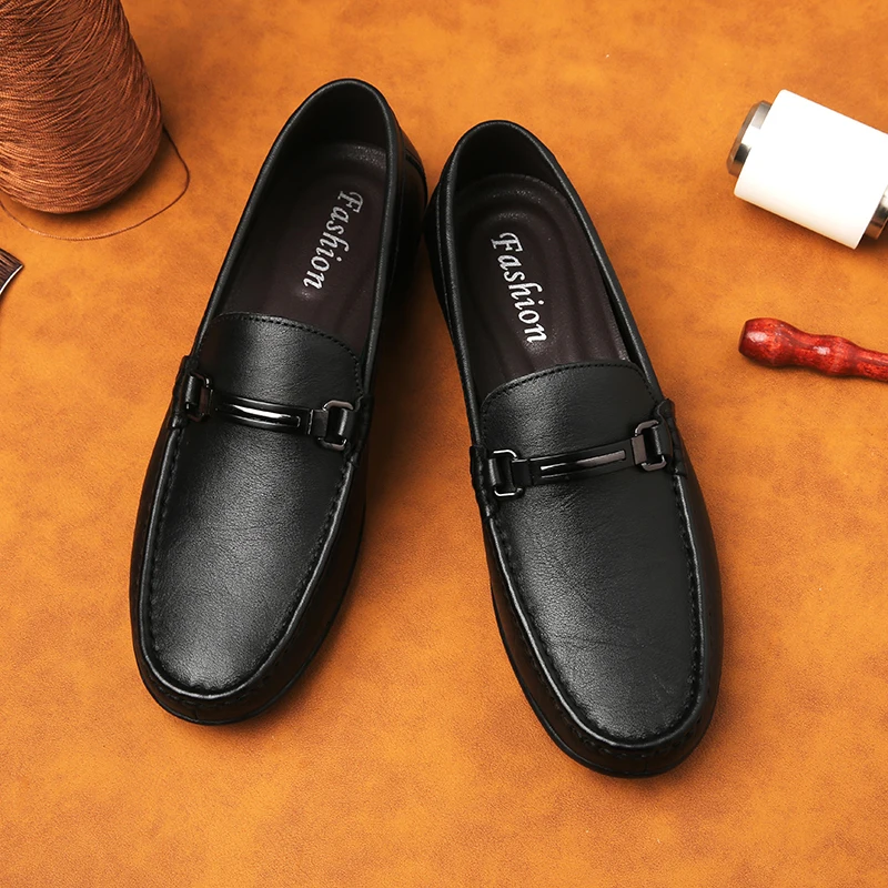 Sepatu pantofel kulit asli pri - Men Formal Wear Shoes ulasan dan harga