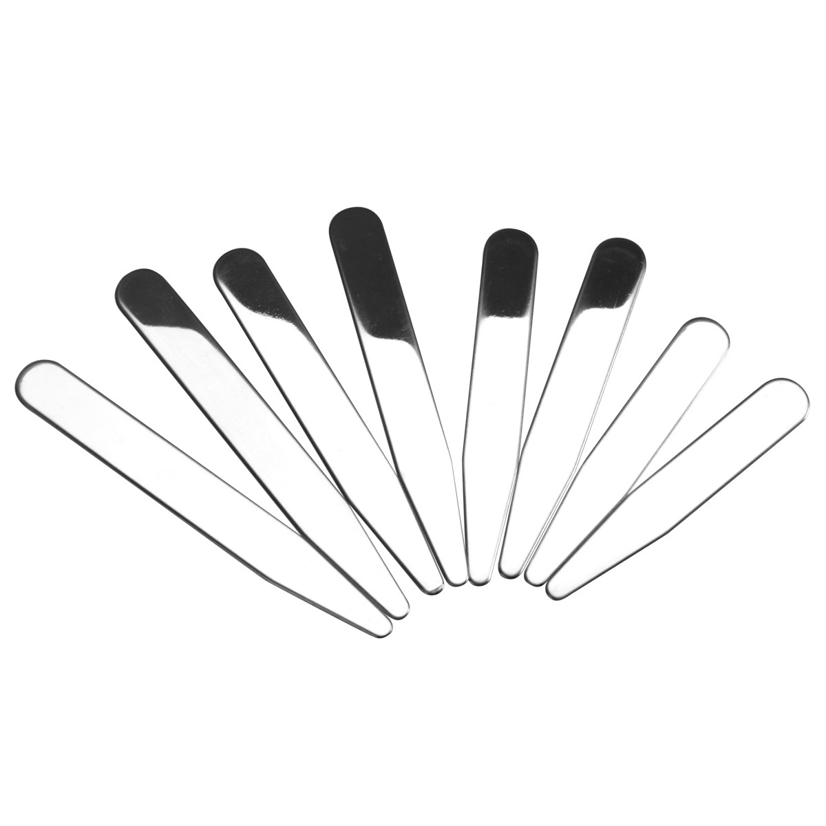 8Pcs Set Penyangga Kerah Logam - Collar Stay Metal ulasan dan harga
