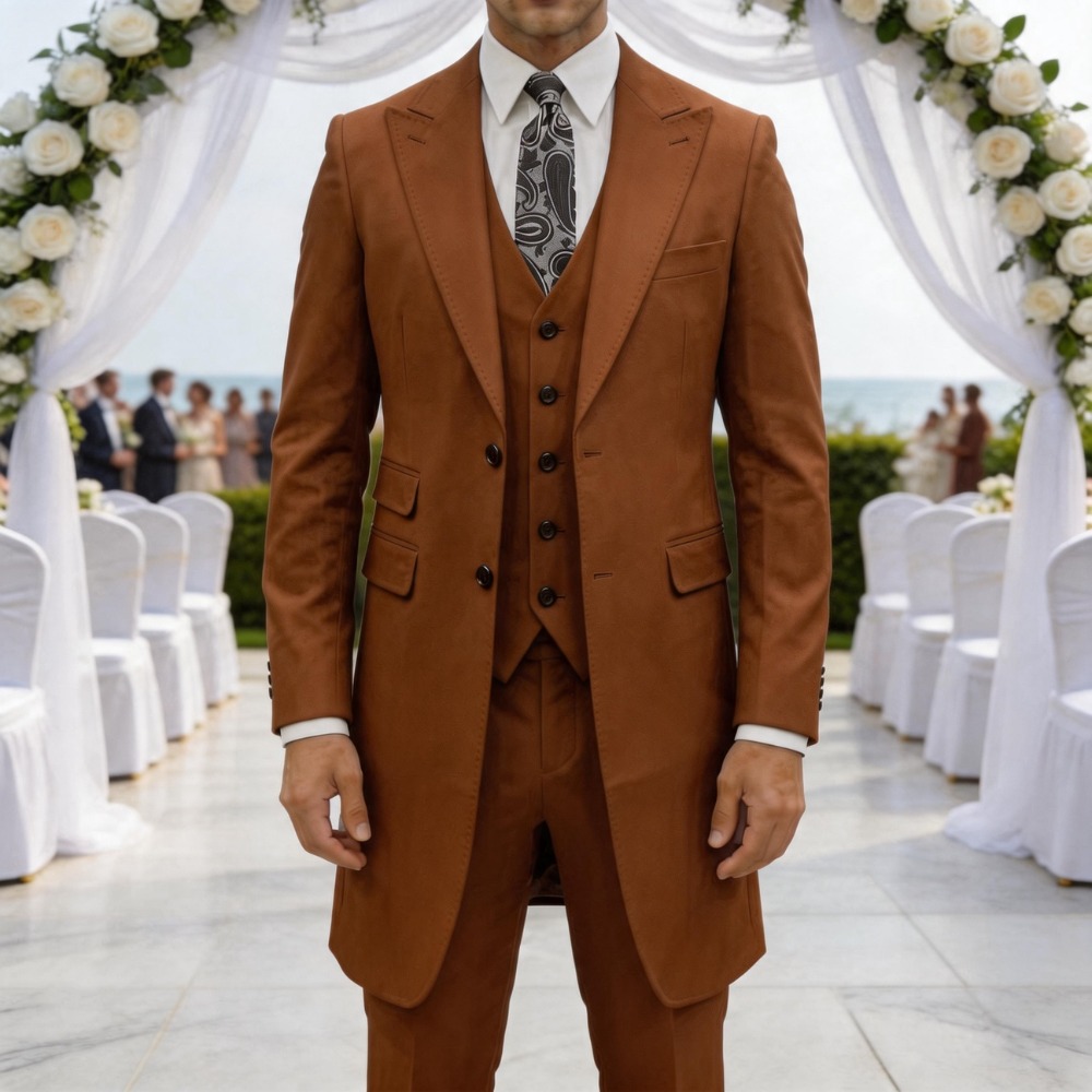 Setelan Pria Formal 3 Potong S - Men Formal Wear Jacket ulasan dan harga