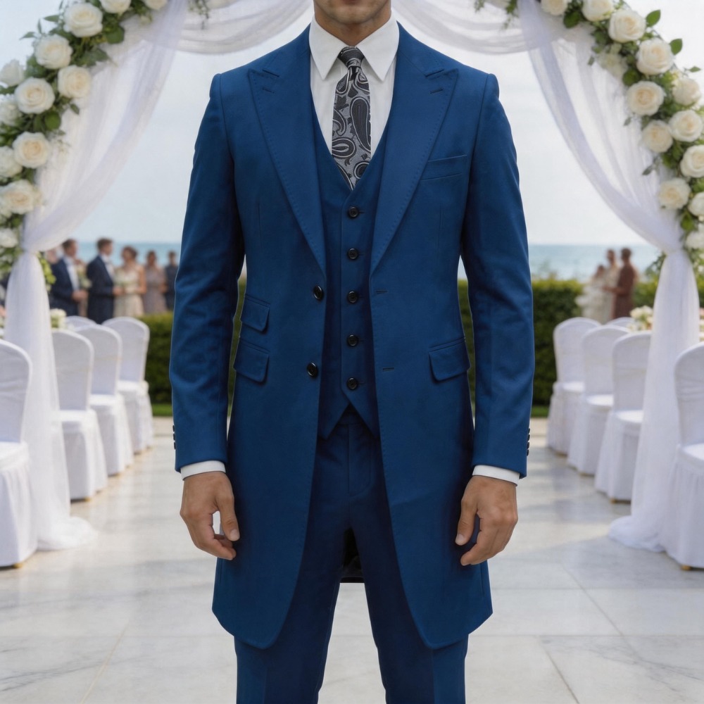 Setelan Pria Formal 3 Potong S - Men Formal Wear Jacket ulasan dan harga