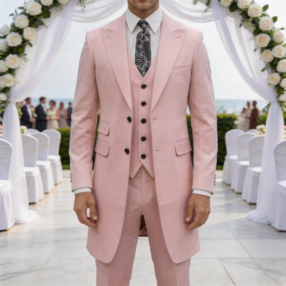 Setelan Pria Formal 3 Potong S - Men Formal Wear Jacket ulasan dan harga