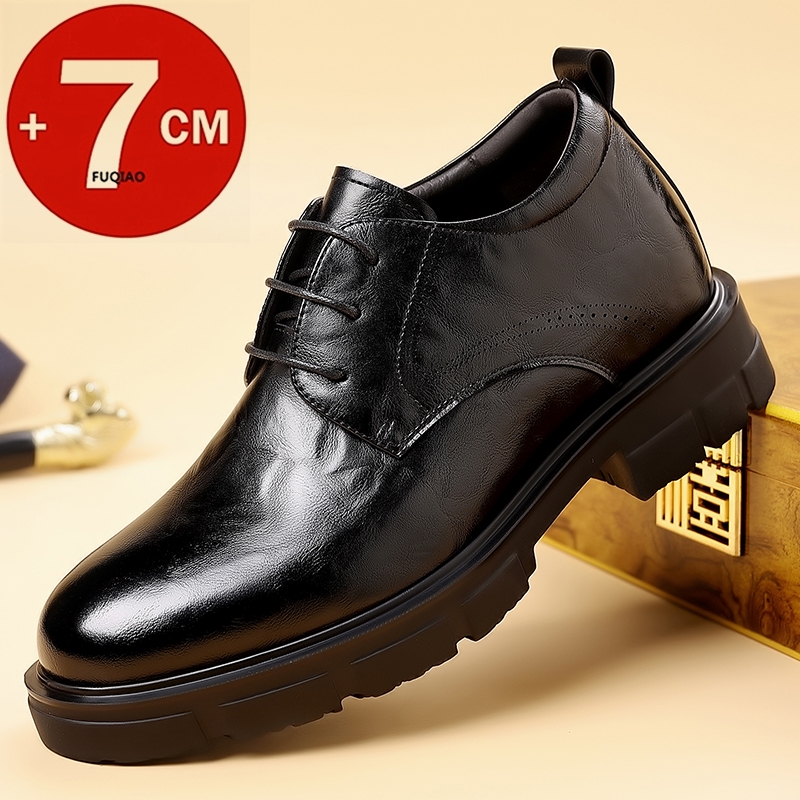 Sepatu Bisnis Pria 7CM Sepatu  - Formal Men Daily Wear Slippers ulasan dan harga