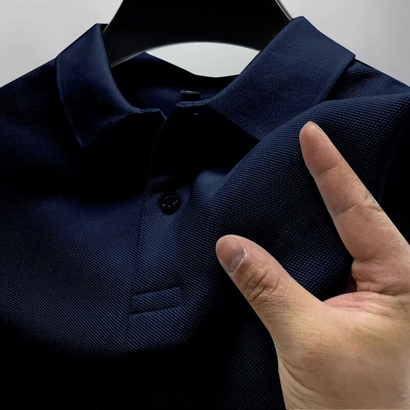 Kaos Polo Kasual Pria Hitam de - Men'S Formal Beach Wear ulasan dan harga