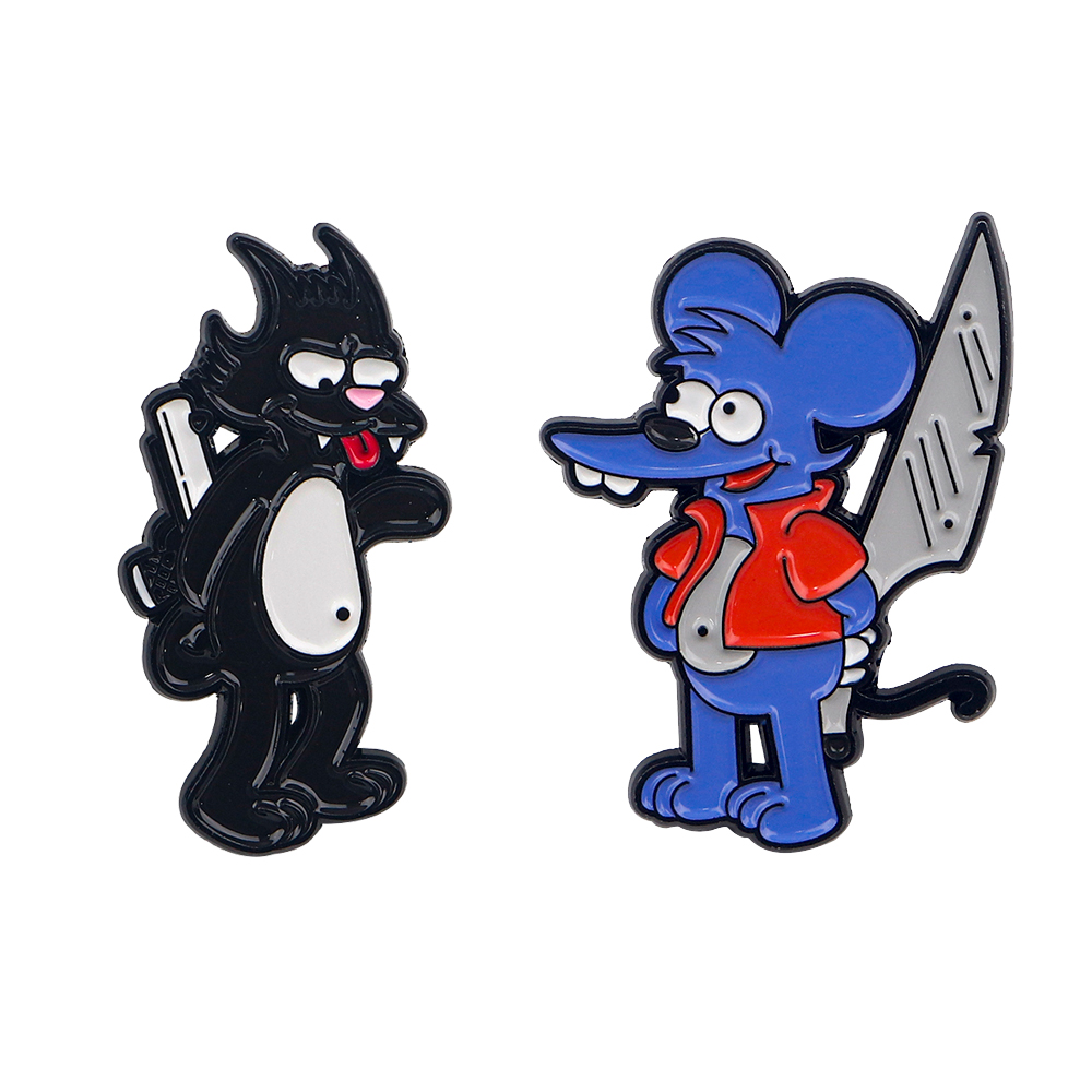 Pin Enamel Lembut Bentuk Tikus - Tuxedo Lapel Pin ulasan dan harga