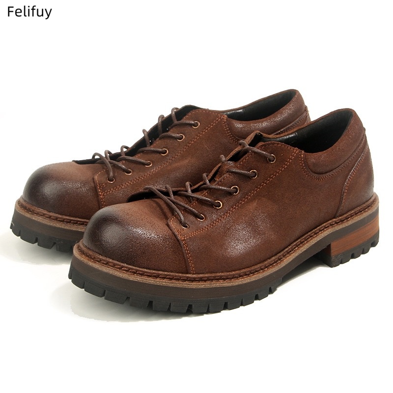 Sepatu Bisnis Kasual Pria Kuli - Men Formal Wear Shoes ulasan dan harga