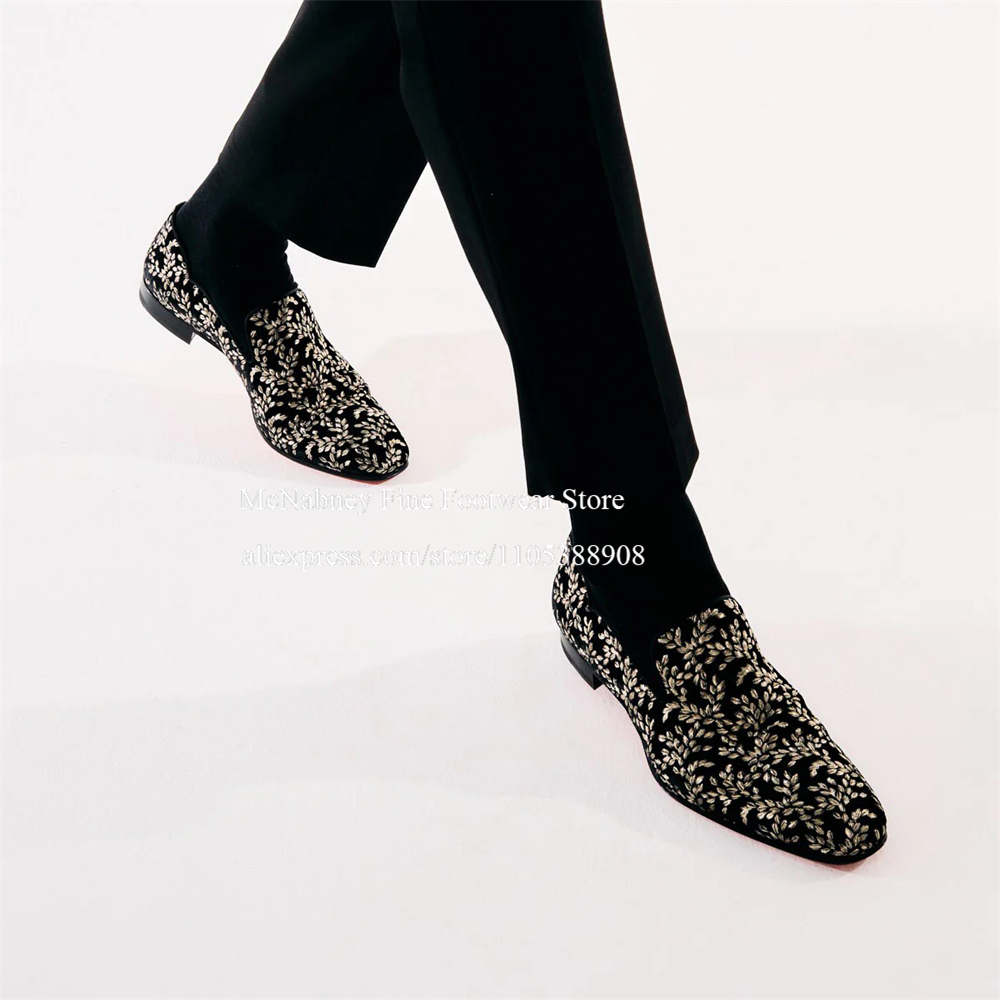 Sepatu Slip On Beludru Sutra H - Men'S Formal Evening Wear ulasan dan harga